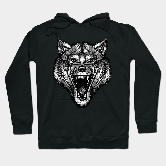 wolf Hoodie by alan.maia